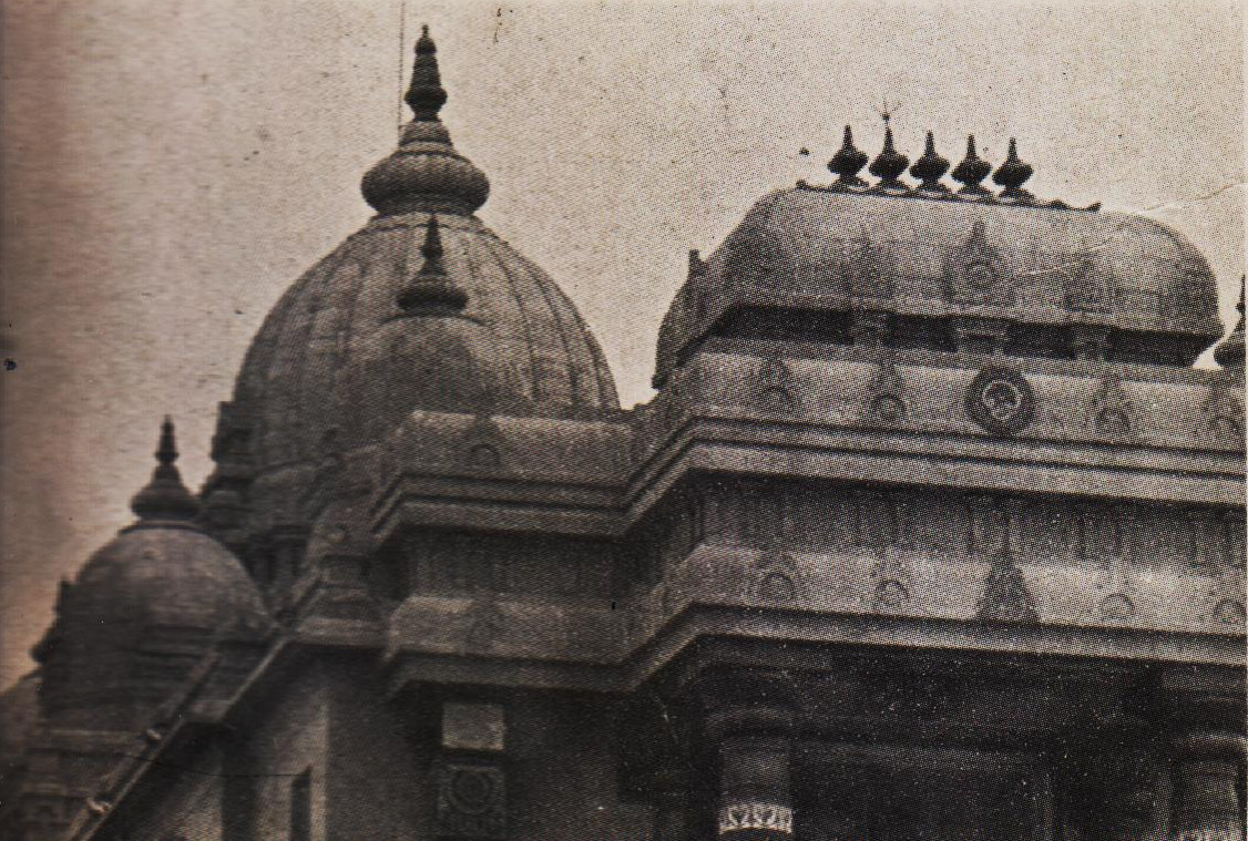 A diagonal view of the Vivekananda Mandapam from the north.